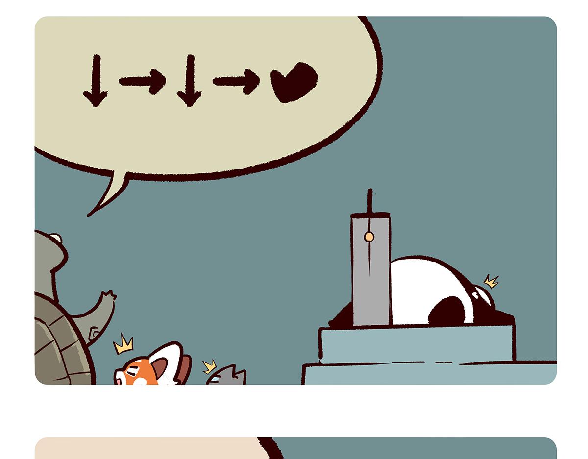 胖达熊猫棒球漫画,第111话1图