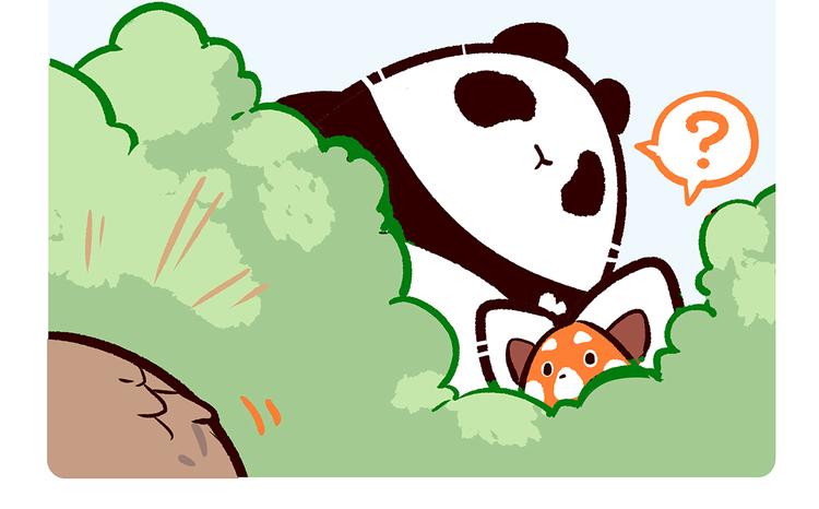 胖达熊猫棒球漫画,第49话2图