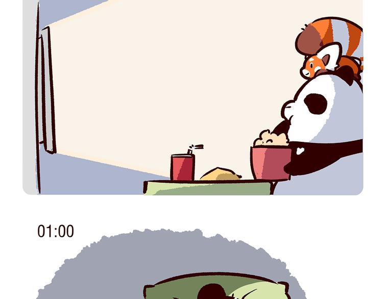 胖达熊猫棒球漫画,第14话2图