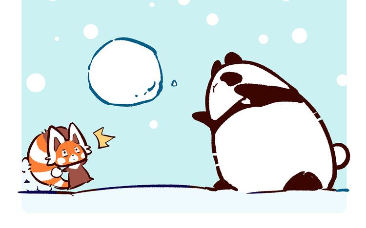 胖达熊猫棒球漫画,第28话2图
