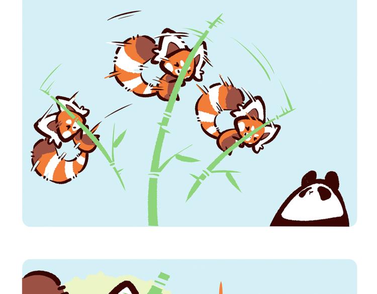 胖达熊猫棒球漫画,第74话2图