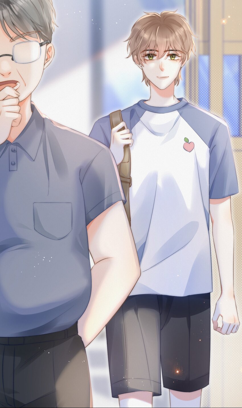 月亮奔我而来短剧全集漫画,003 做你同桌行不行？1图