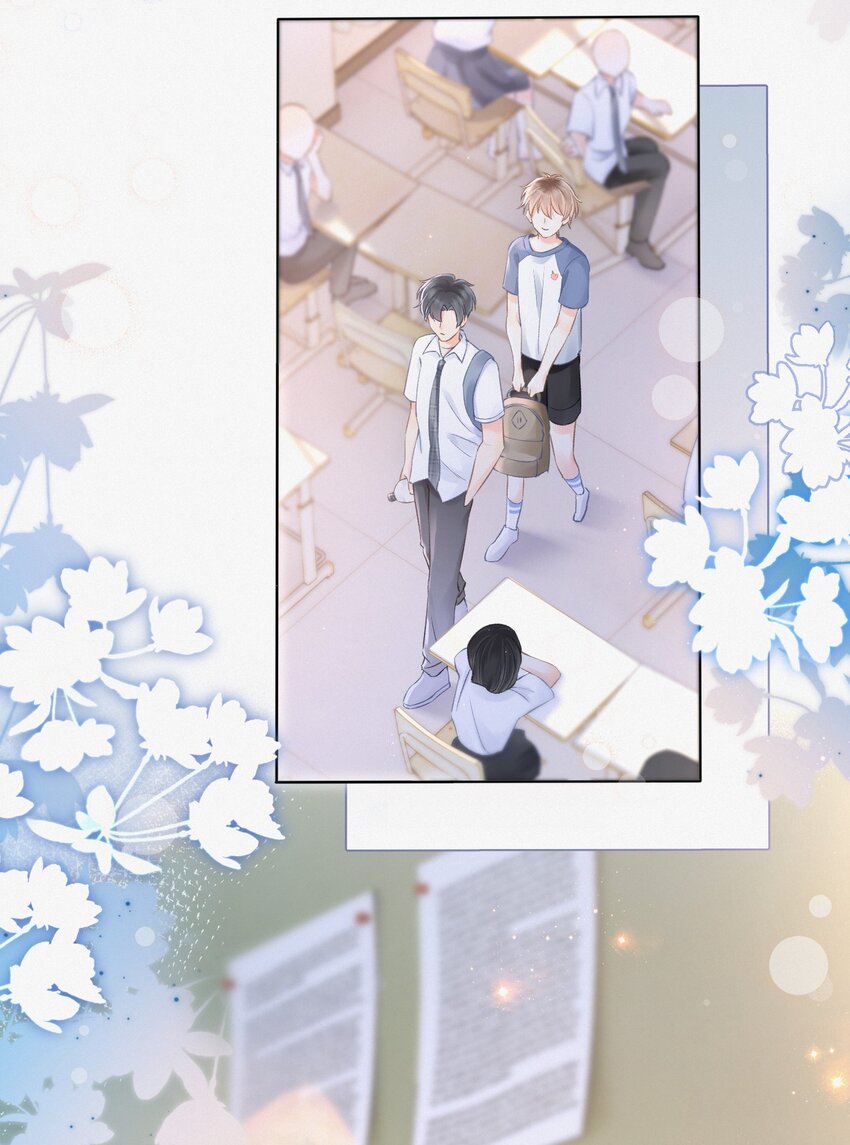 月亮奔我而来短剧全集漫画,003 做你同桌行不行？1图