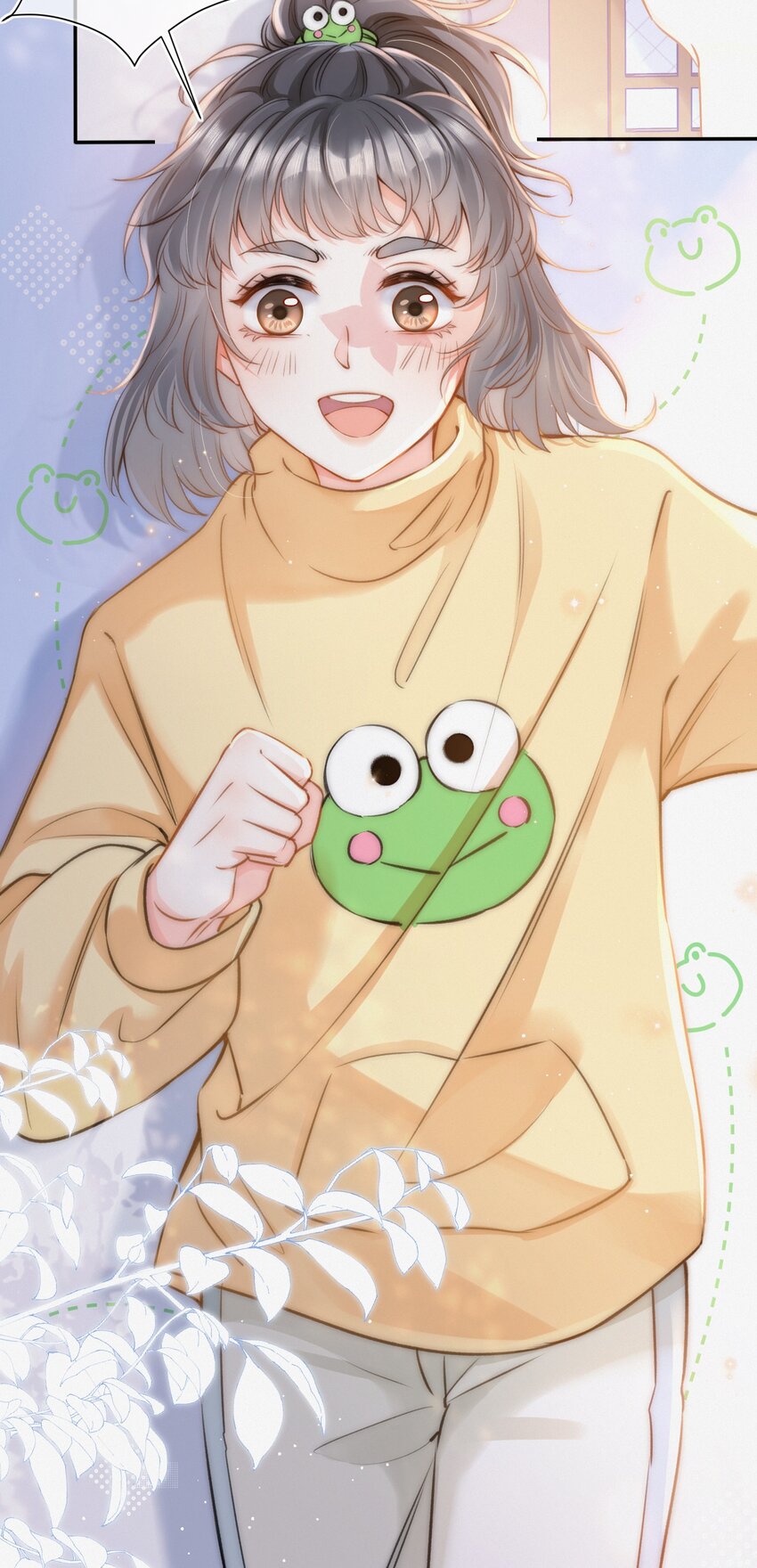 月亮奔我而来短剧全集漫画,002 真的没有学过画画吗？2图