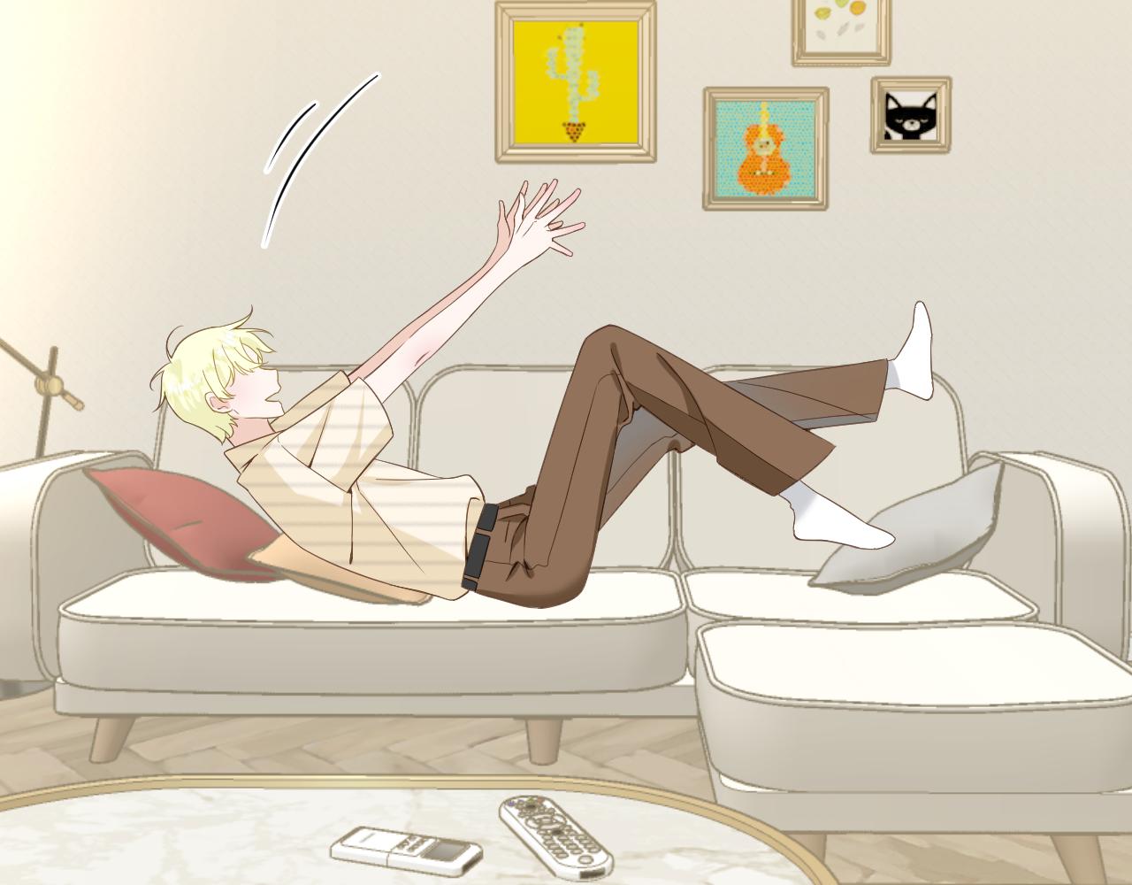 有雾漫画,打火机与夕阳2图