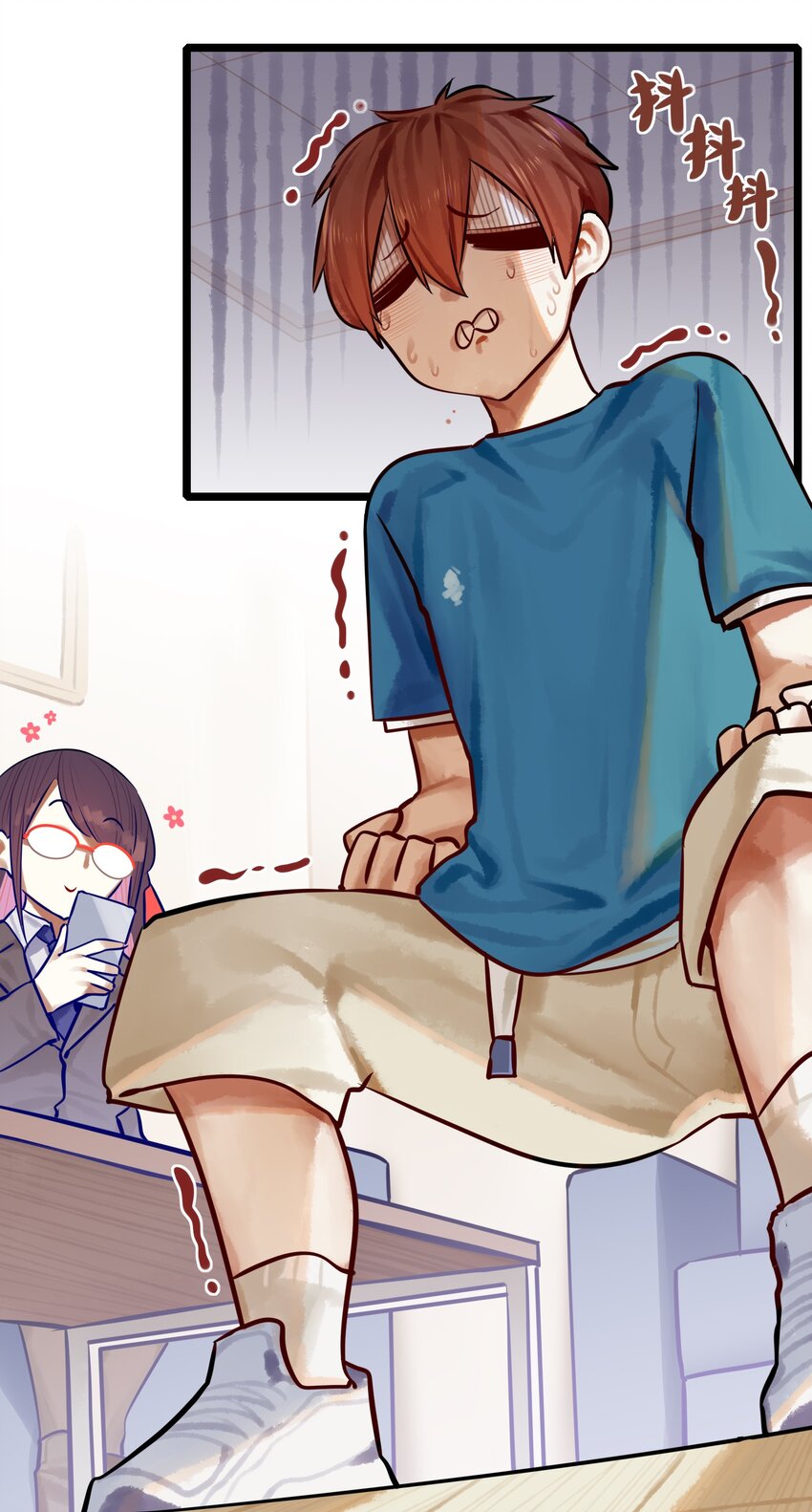 学姐，不要直播出去！漫画,063 第六十二话2图