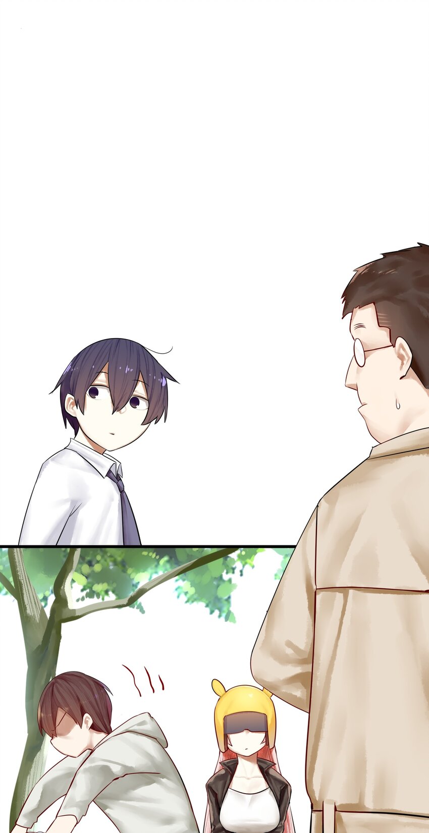 学姐，不要直播出去！漫画,021 第二十一话1图