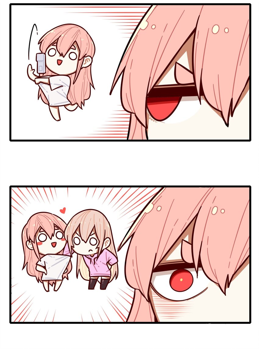 学姐，不要直播出去！漫画,番外 腿？！2图