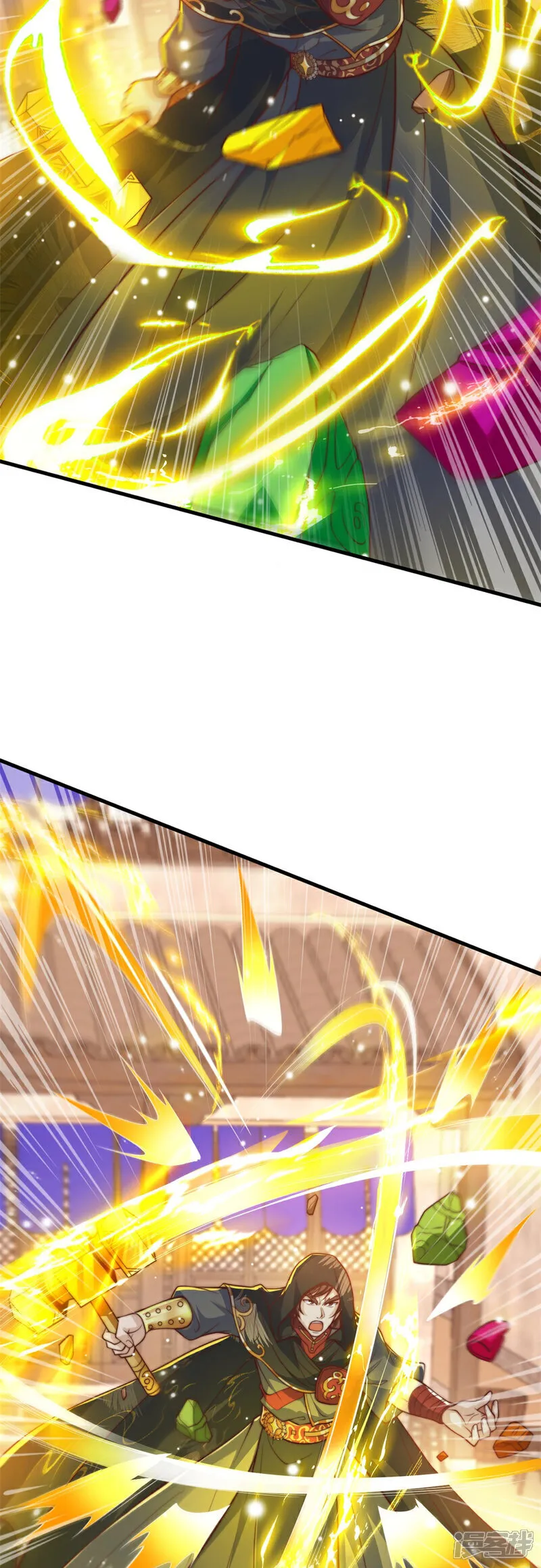 万道主宰漫画,第79话 见识下什么叫做碾压！2图