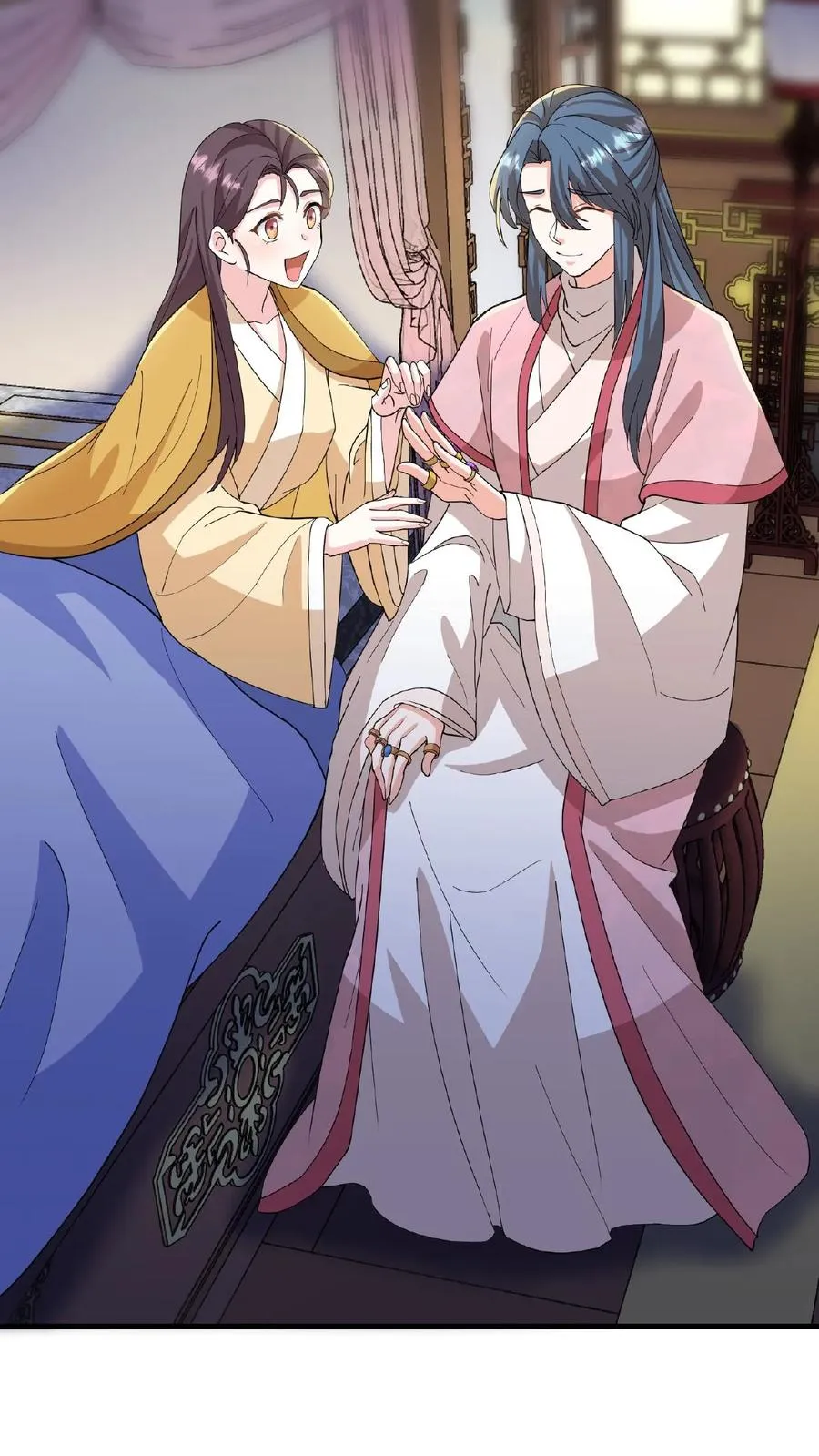 我穿回暴君小时候打翻他奶瓶漫画,第102话 也不看看你妹妹有多厉害2图