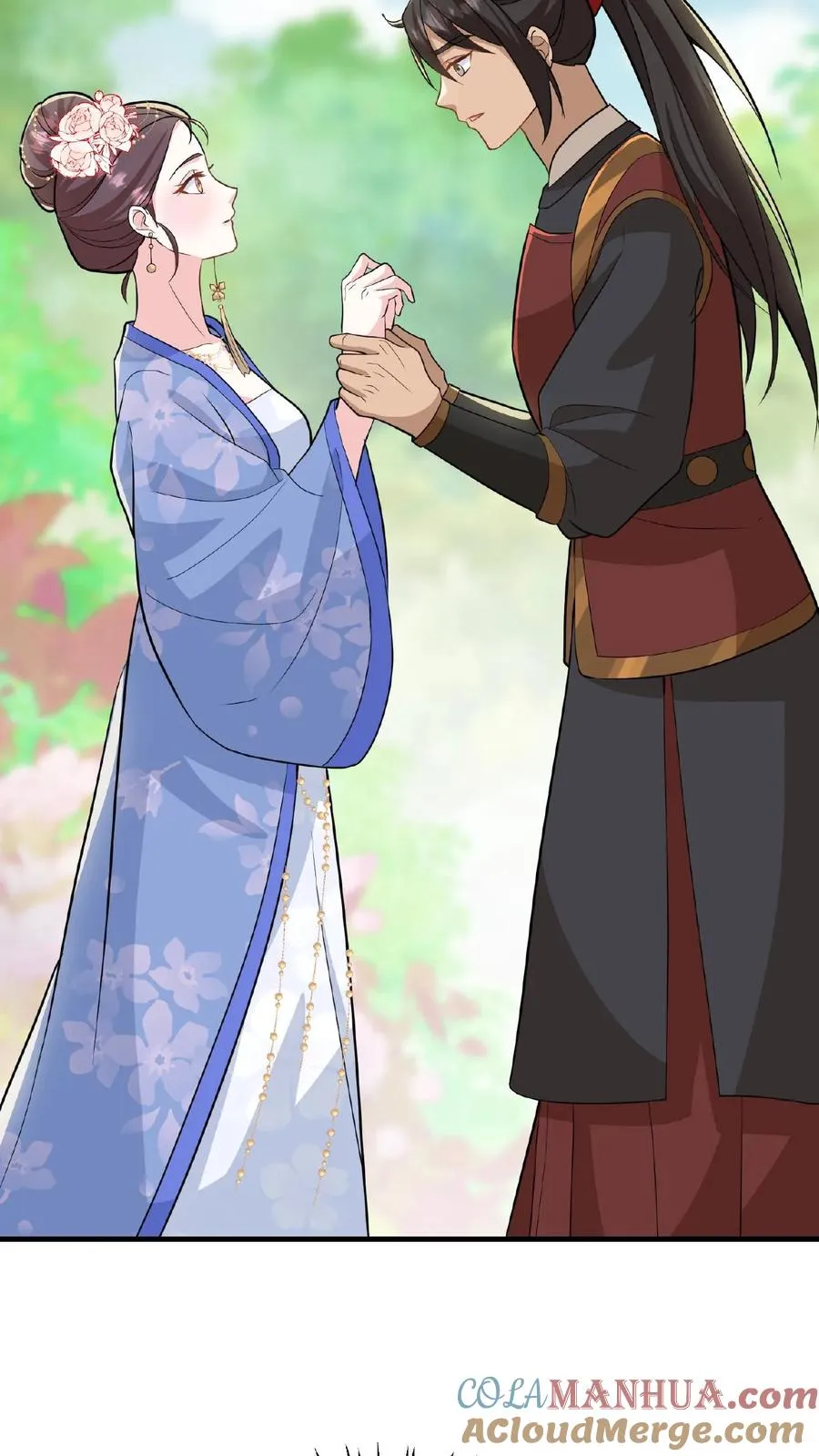 我穿回暴君小时候打翻他奶瓶漫画,第33话 那是她们傻1图