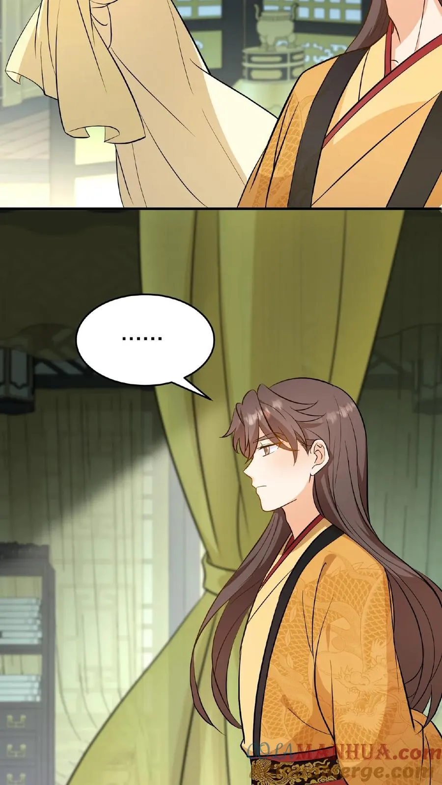 我穿回暴君小时候打翻他奶瓶漫画,第108话 朕可以容忍你些许冒犯1图