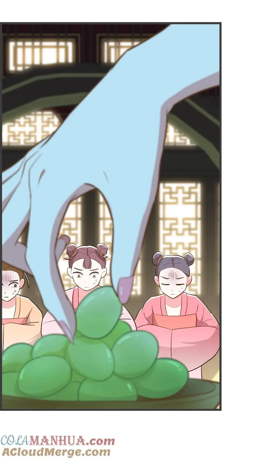 我穿回暴君小时候打翻他奶瓶漫画,预告1图