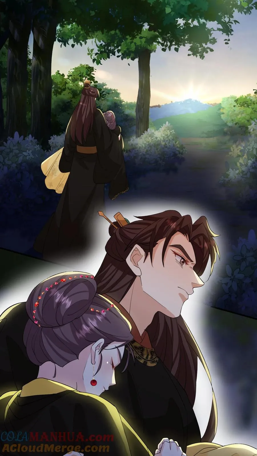 我穿回暴君小时候打翻他奶瓶漫画,第154话 地窖的位置种了棵胡杨树1图