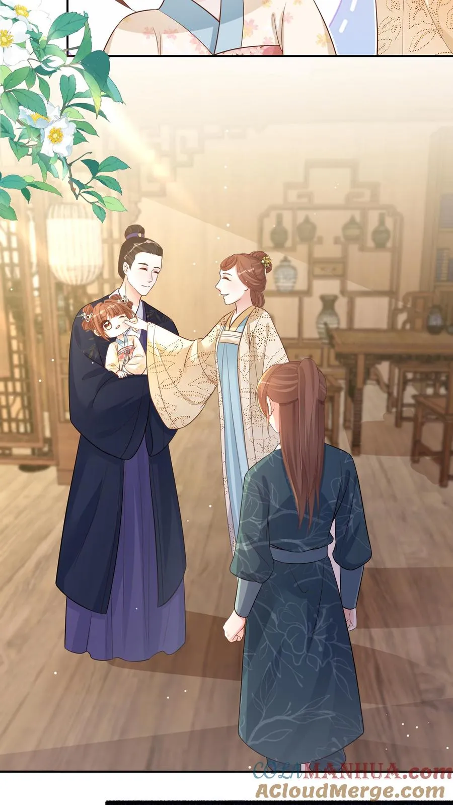女配重生，这破剧情她不伺候了漫画,第8话 来教我画画！1图