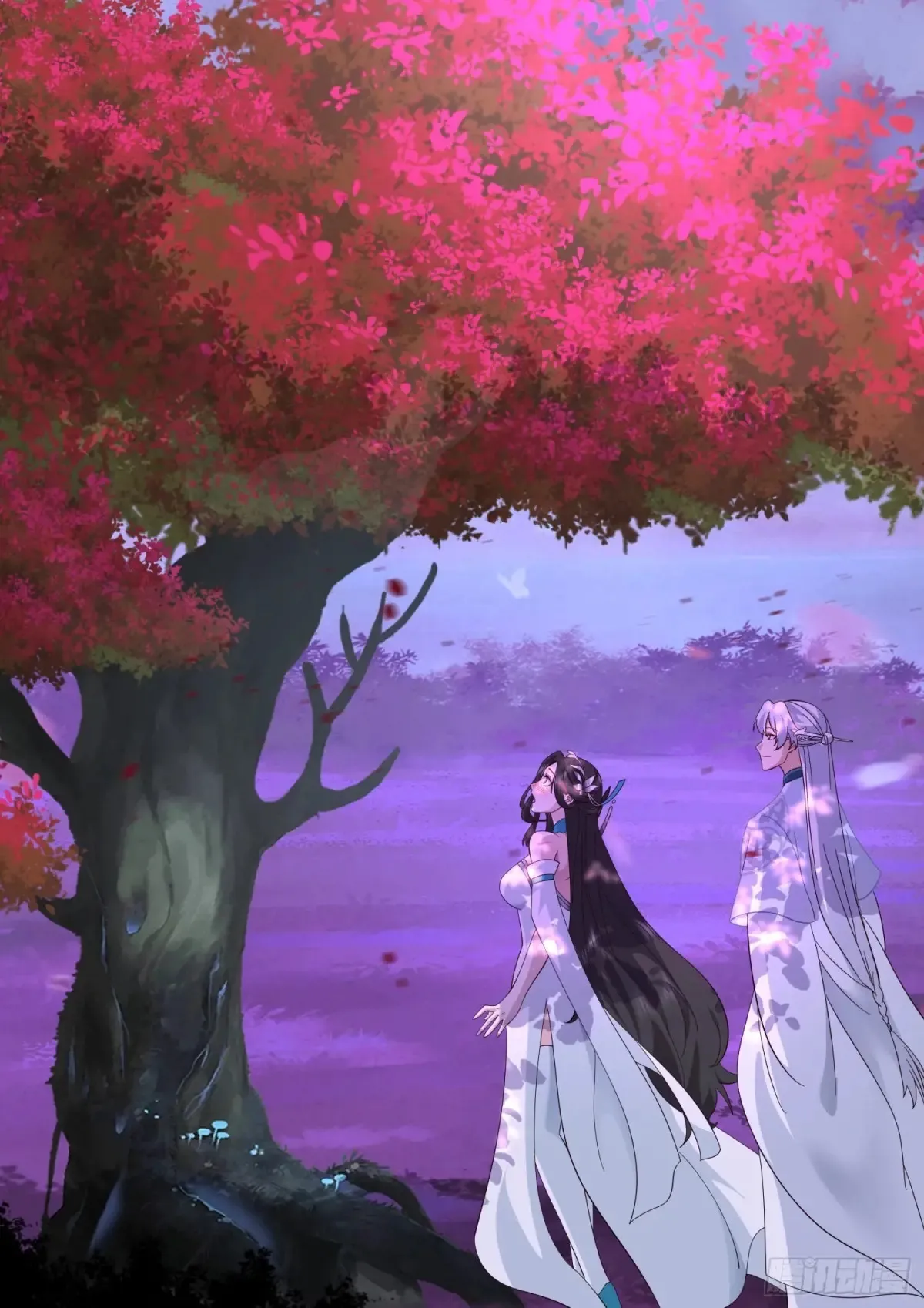 反派大师兄，师妹们全是病娇漫画,第124话-仙花今始为君开2图