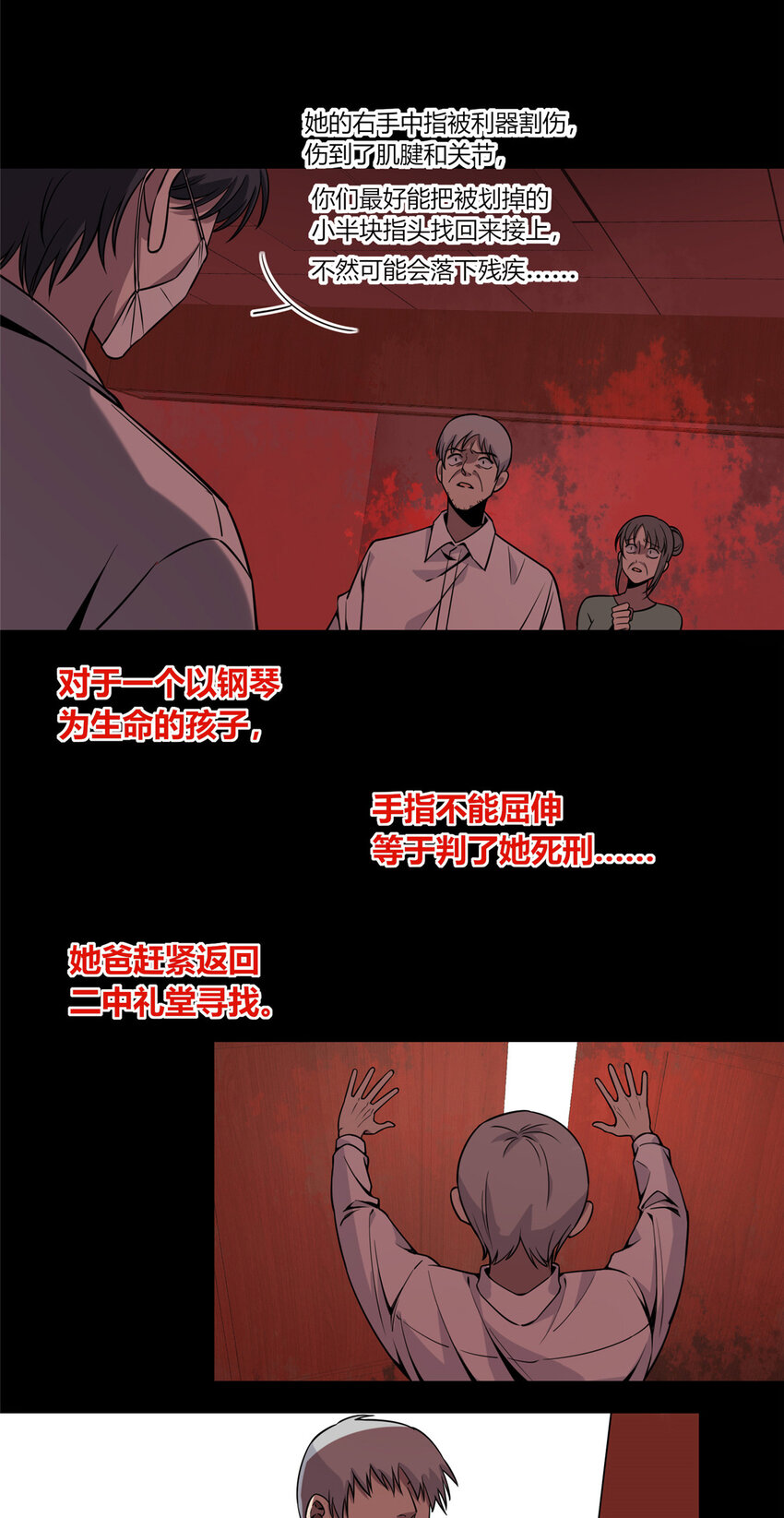 狂探txt精校版漫画,08 消失的中指1图