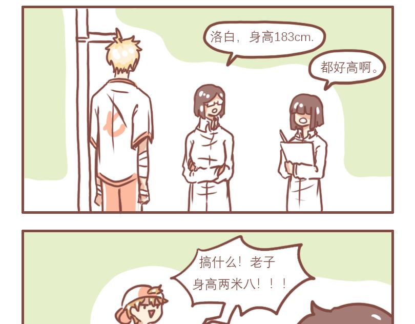 日常高跟鞋穿搭漫画,快乐的体检1图