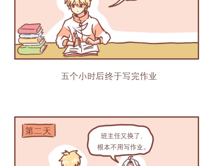 学校日常大学漫画,交友不慎2图