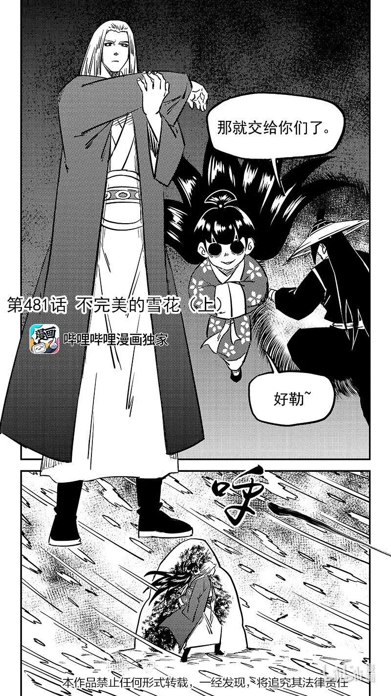 虎x鹤 妖师录漫画,481 不完美的雪花（上）1图