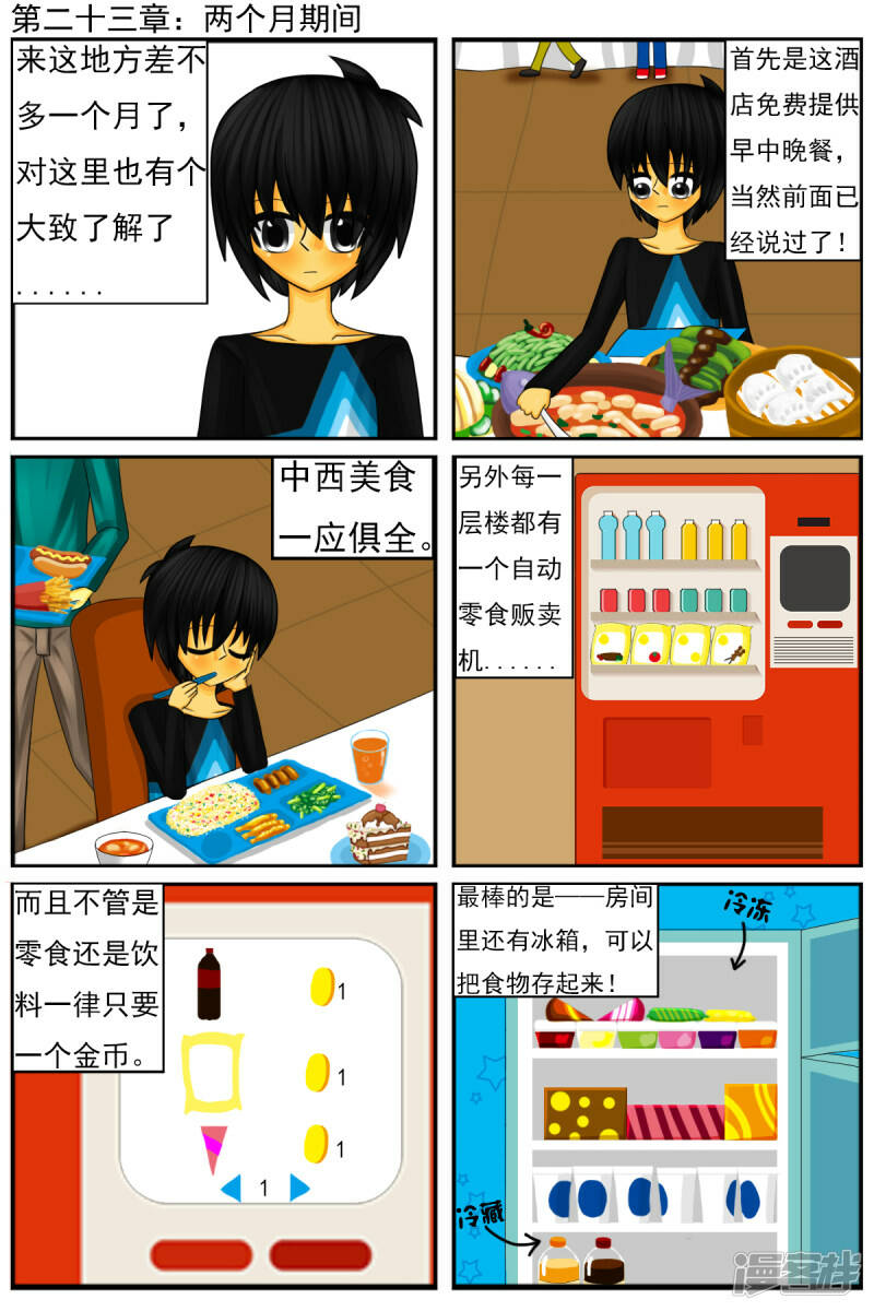 天域星城漫画,第二十三章：两个月期间1图