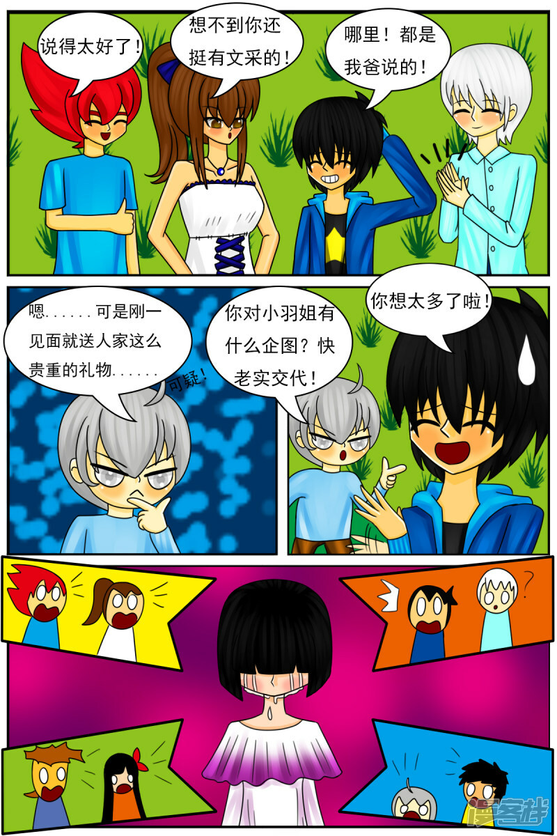 天域星城漫画,第四十章：生日派对2图