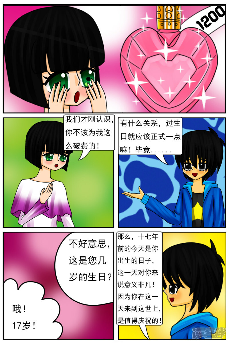 天域星城漫画,第四十章：生日派对1图