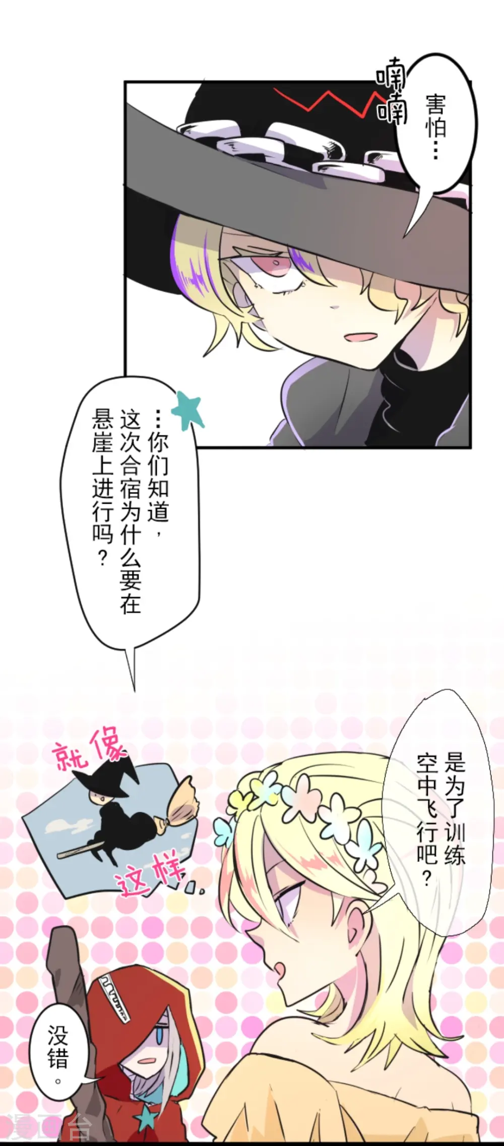 他和她的魔法契约漫画,第16话 合宿开始1图