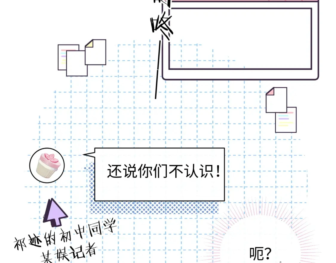 严禁造谣全文阅读笔趣阁小说漫画,第21话 祁迹正宫地位不动摇2图
