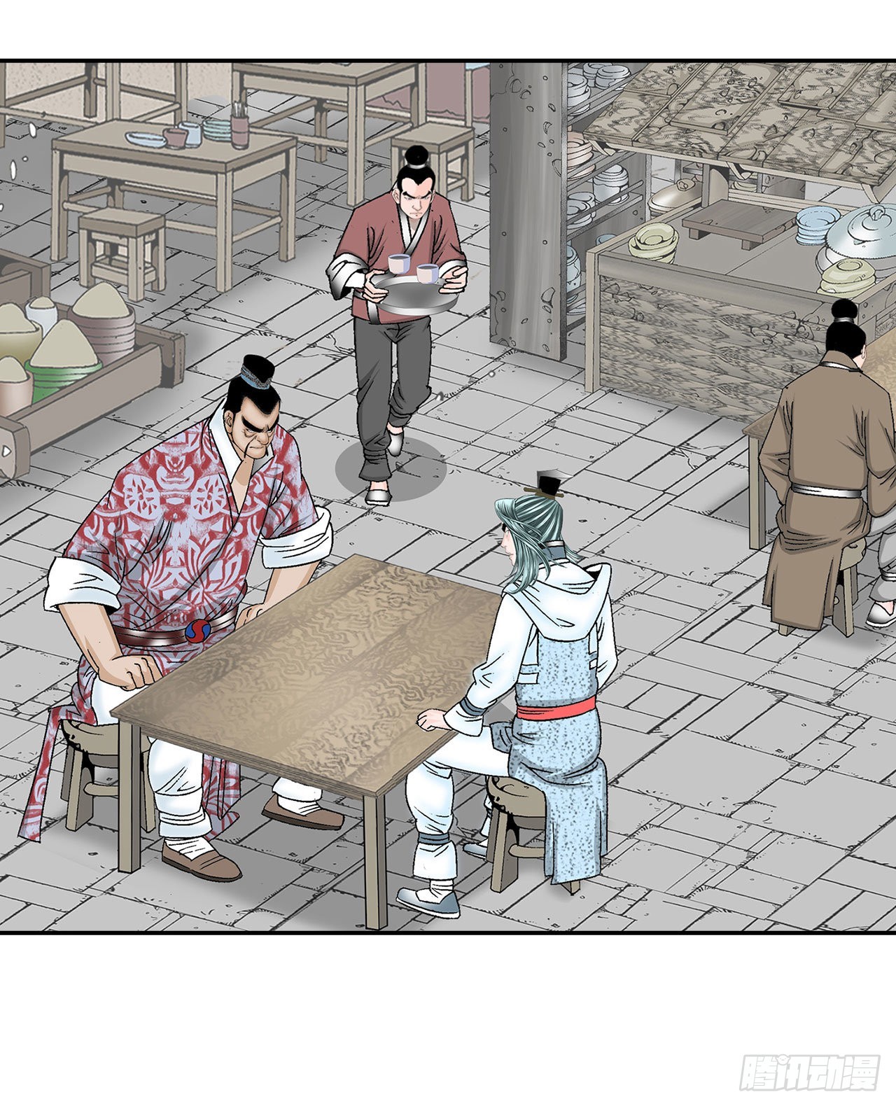 成为太上教主的宿主漫画,34.收购三流客栈1图