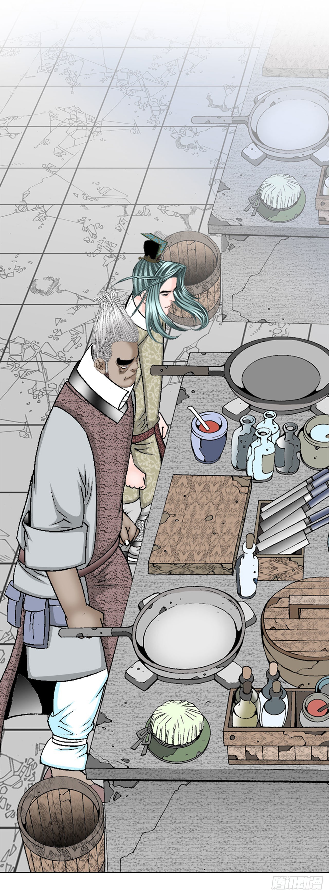 成为太上教主的宿主漫画,46.酸烫鱼1图