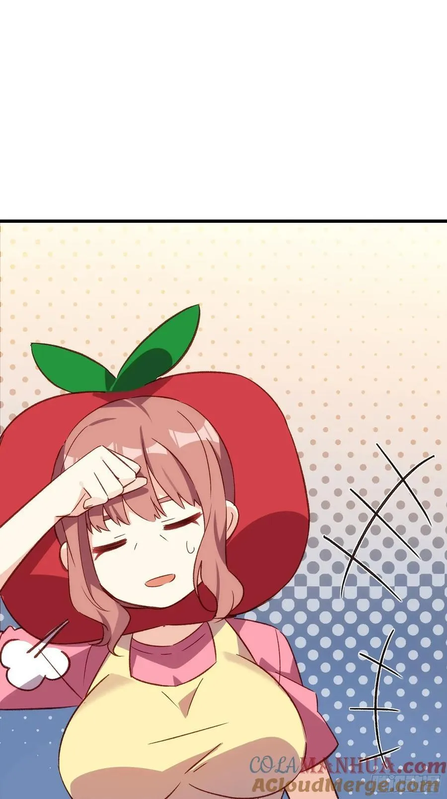 摇摇晃晃的彩瓶子岛漫画,57话 我是一个大苹果1图