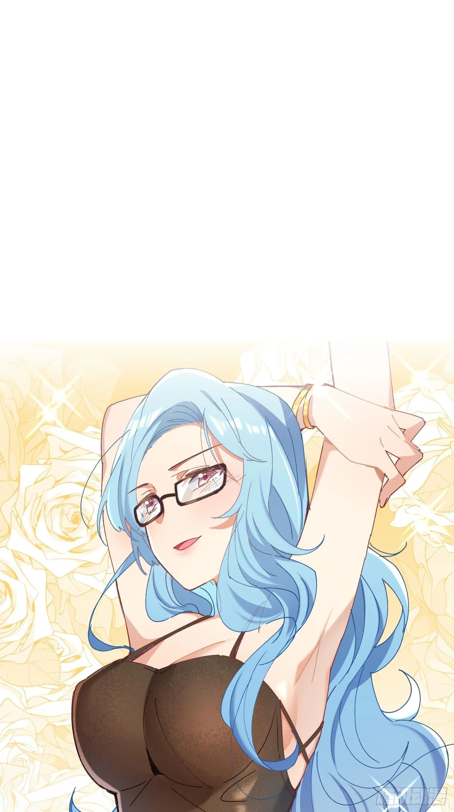 摇摇晃晃的彩瓶子岛漫画,06话 她的出场1图