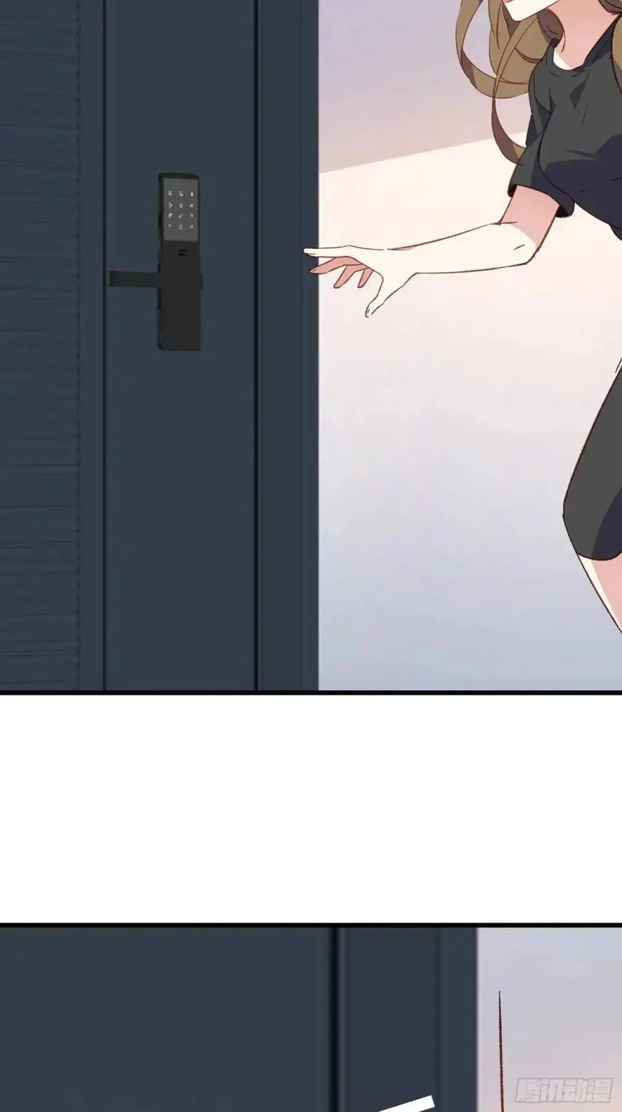 摇摇晃晃的彩瓶子岛漫画,49话 门外的人2图