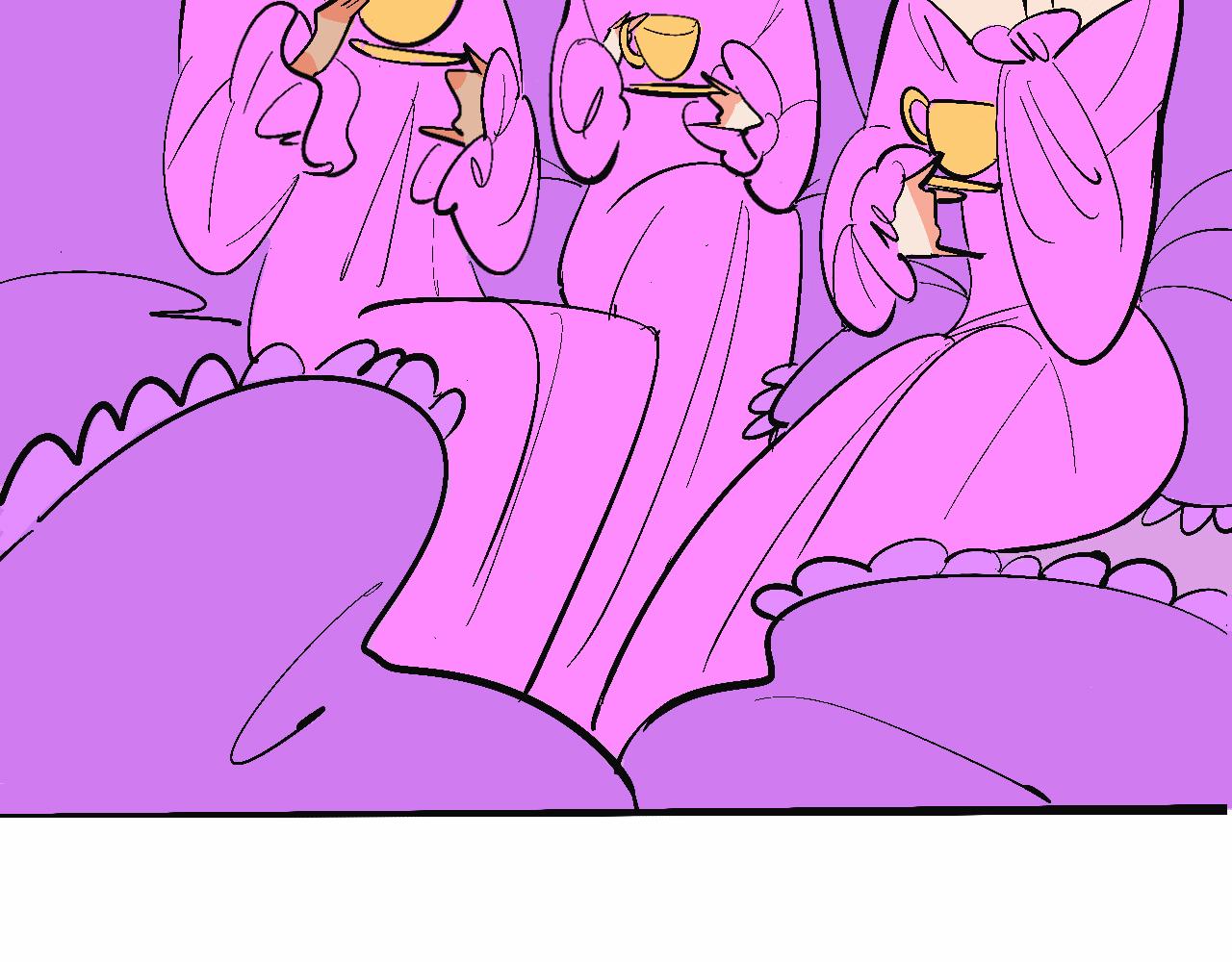 Mean girls茶里茶气漫画,她们的圣诞节1图