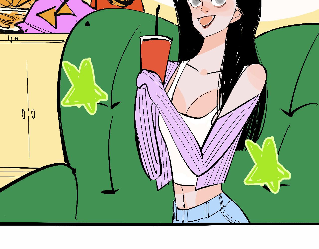 Mean girls茶里茶气漫画,特别篇-贱贱的哥哥1图