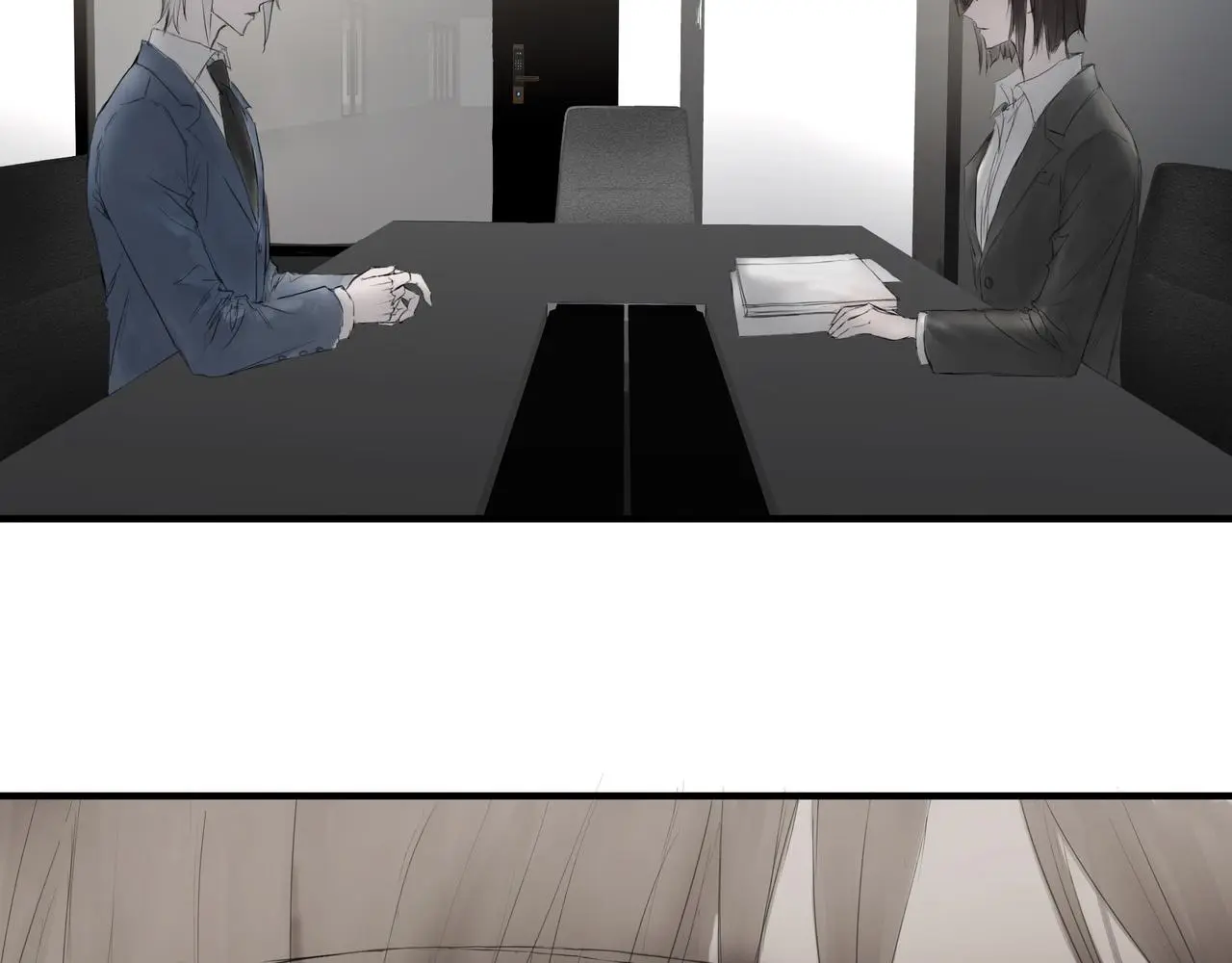 欺诈之徒的意思漫画,面试12图