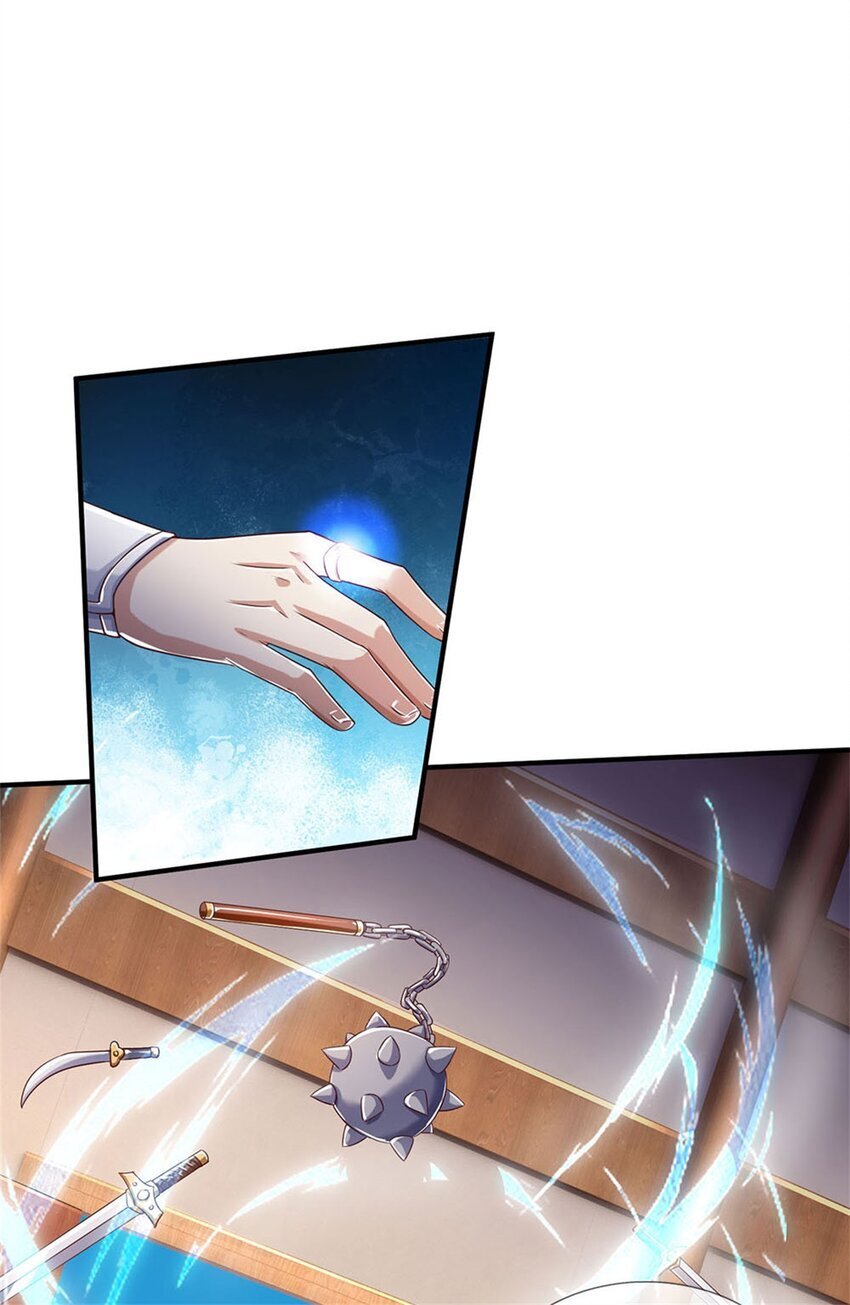 我可以修改万物时间线男主最后和谁在一起了漫画,第83话 灵气殆尽，好多武器1图