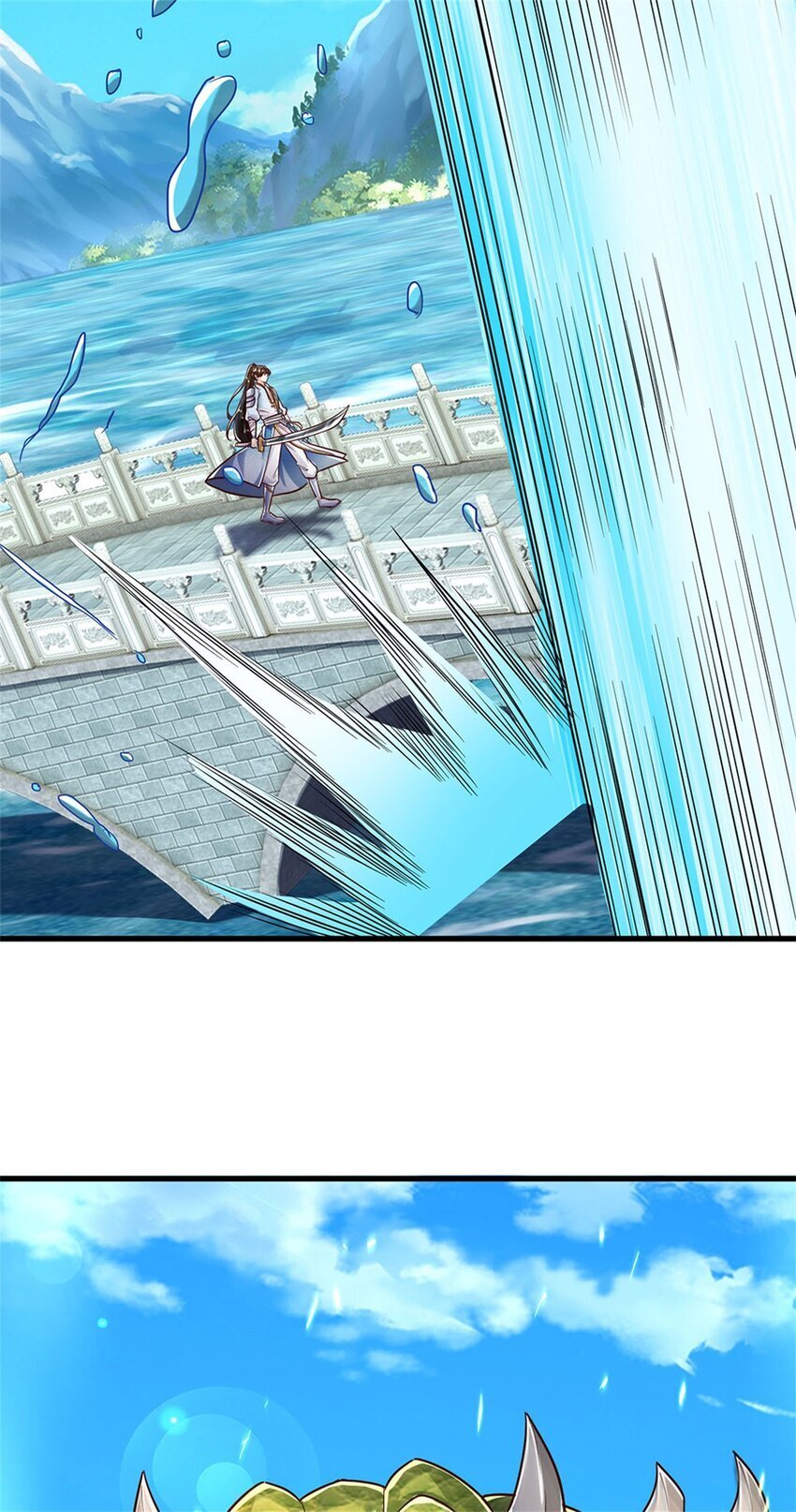 我可以修改万物时间线男主最后和谁在一起了漫画,第84话 不能恋战，抵达湖心2图