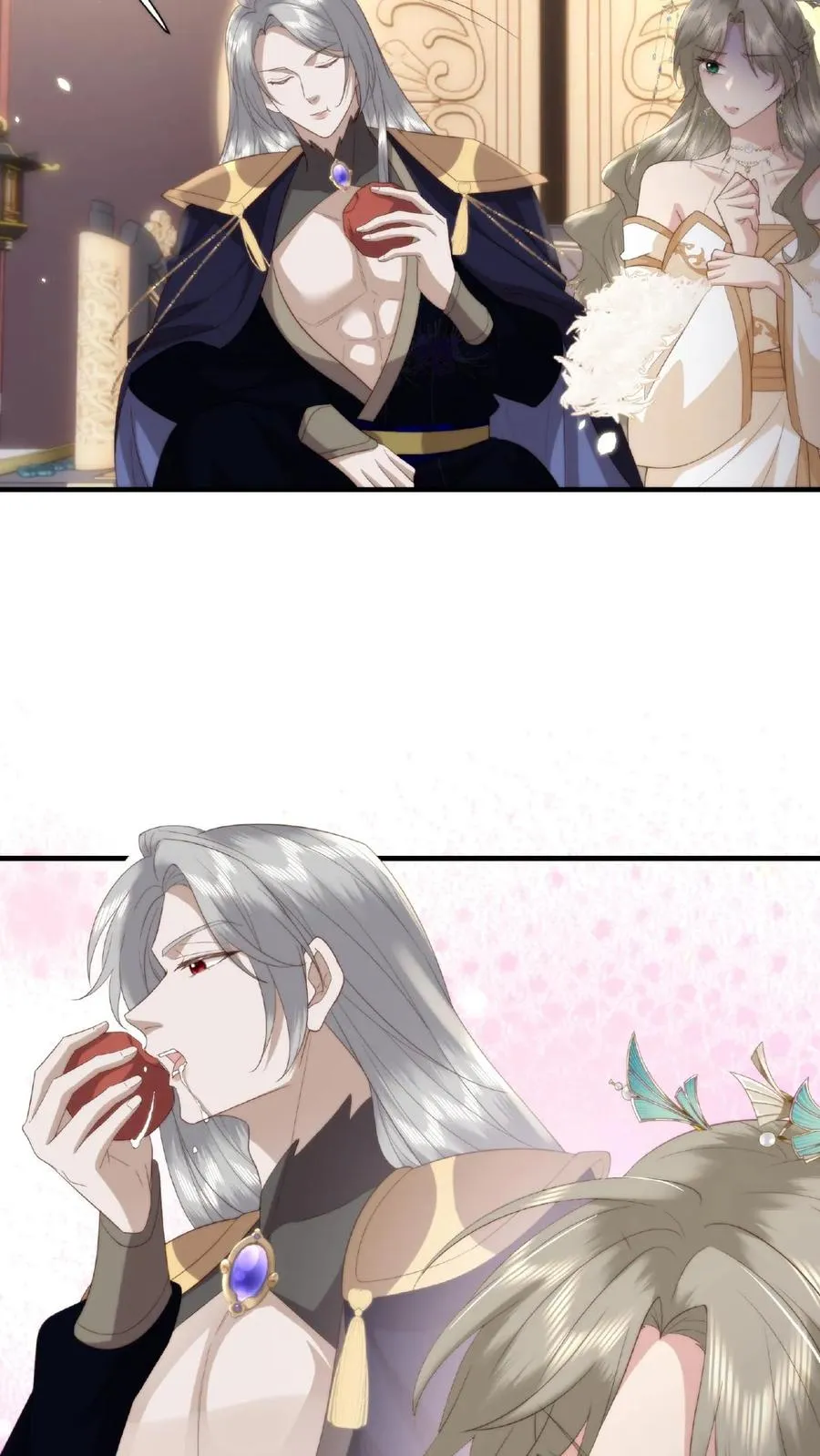祖宗嫁到：病娇魔帝滚下榻漫画,第44话 嫉火中烧2图