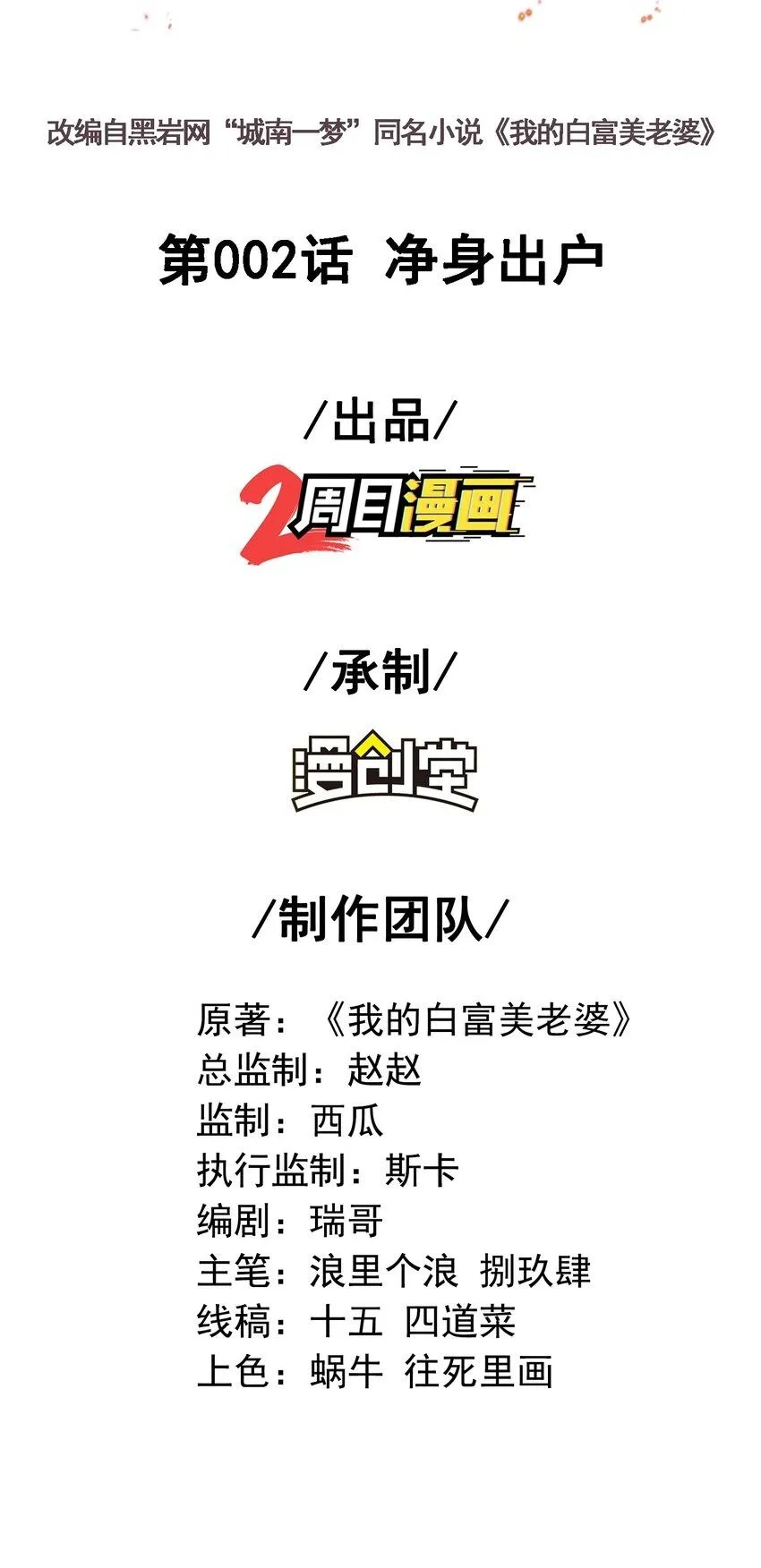 我的白富美老婆漫画,02 净身出户2图