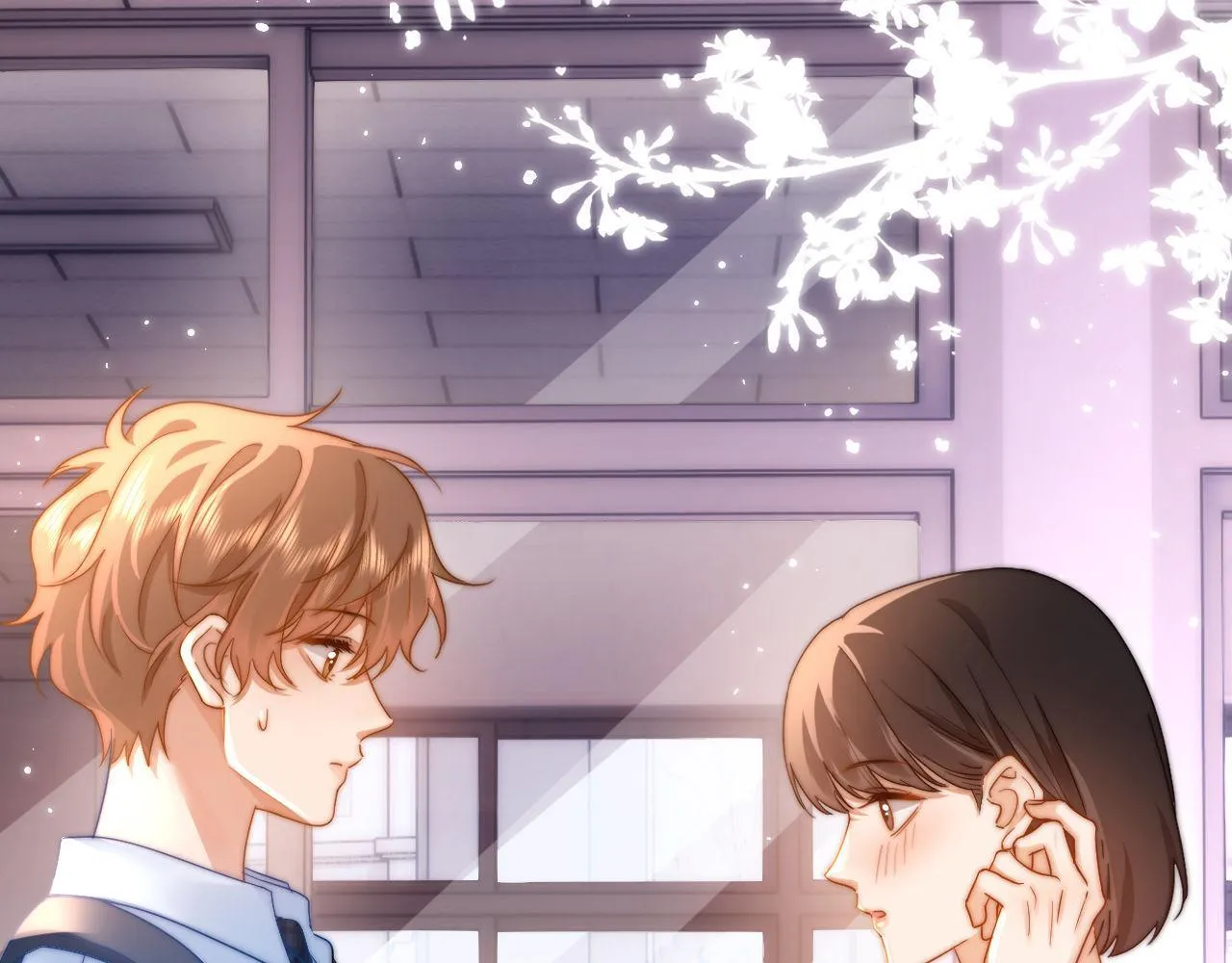 可爱过敏原笔趣阁未删减漫画,第6话 乐乐被表白1图