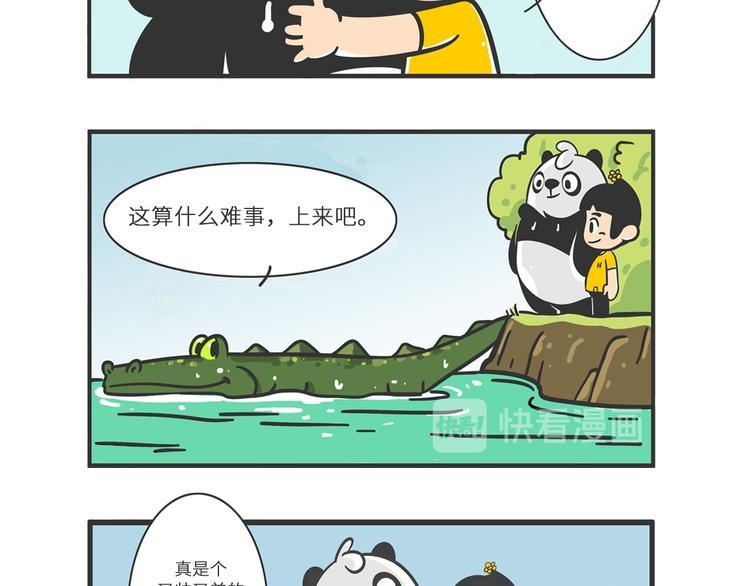 熊猫君解说四人对决漫画,明日之星“达米尔”1图