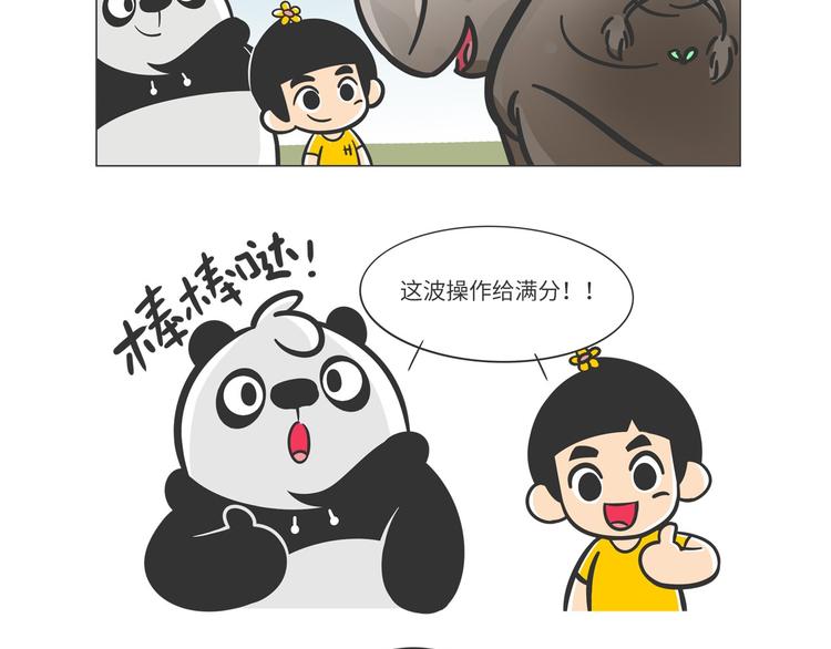 熊猫君录播漫画,非洲“推土机”格罗拉2图