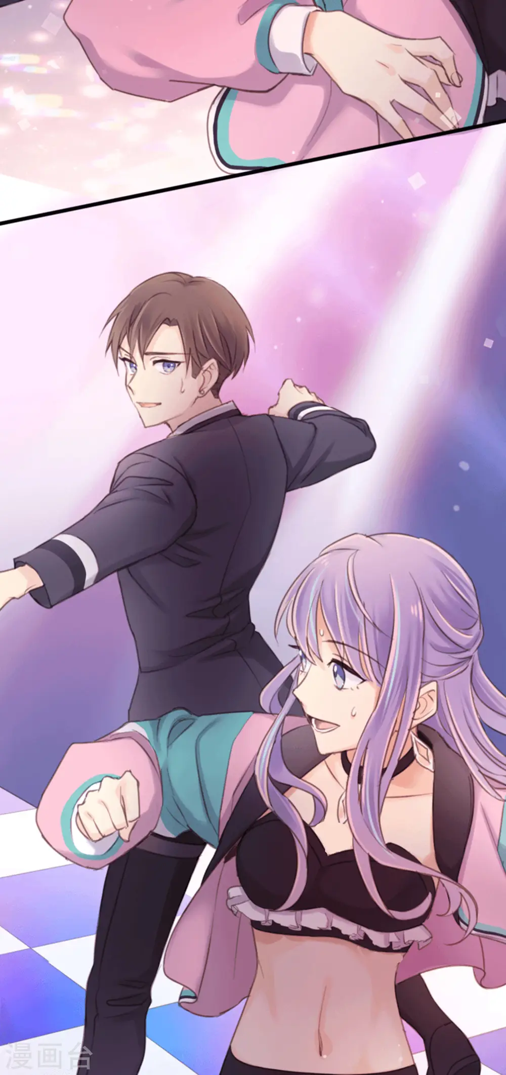 劲舞之恋第二季新歌曲漫画,第12话 熟悉的舞曲1图