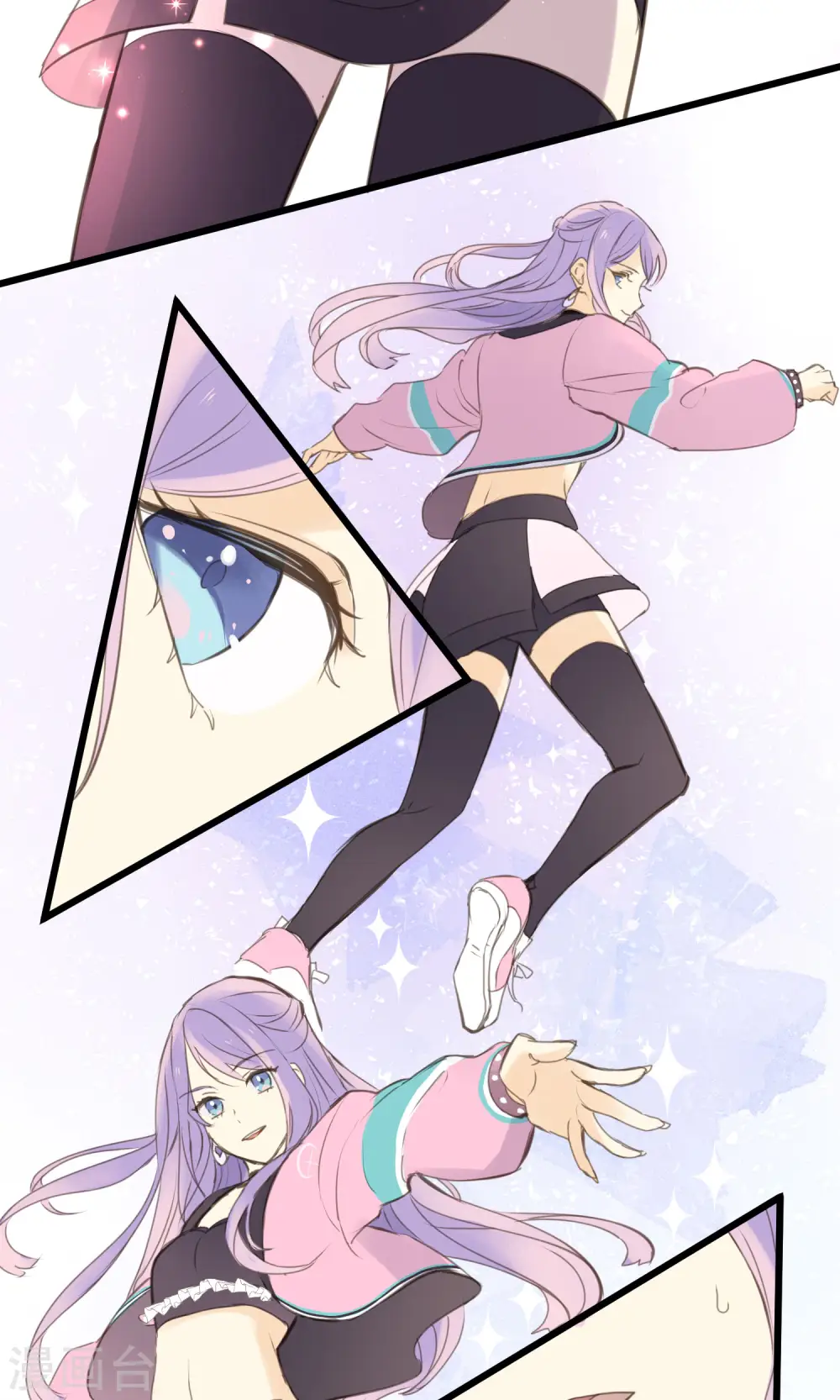 劲舞之恋第二季新歌曲漫画,第1话 聚光灯下的灰姑娘1图