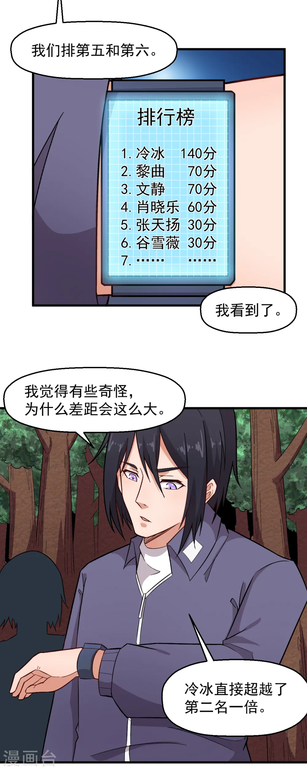 异能都市手游漫画,第234话 两两对决1图