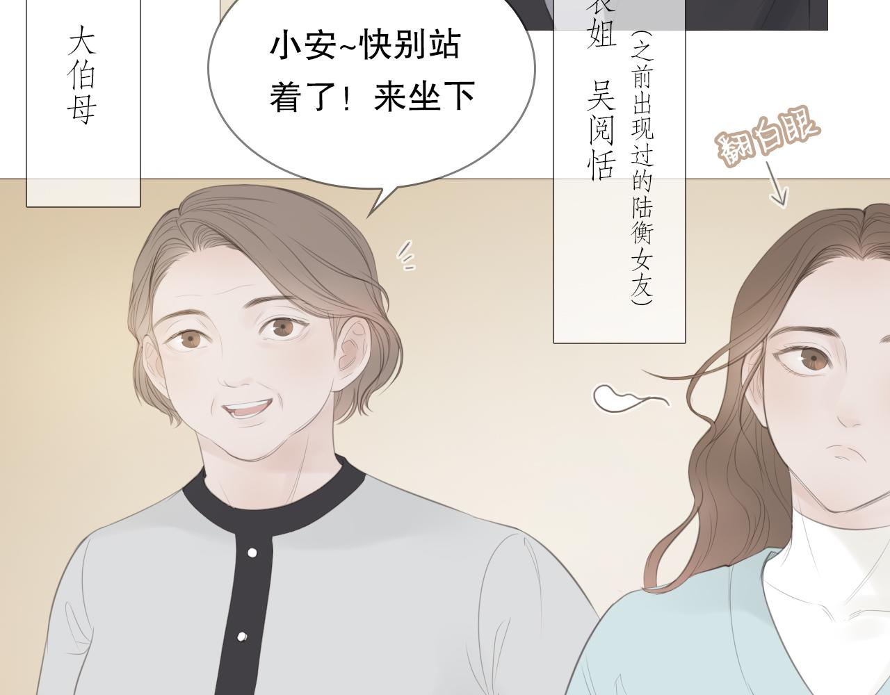 初雪的记忆小说漫画,艰难的饭局2图