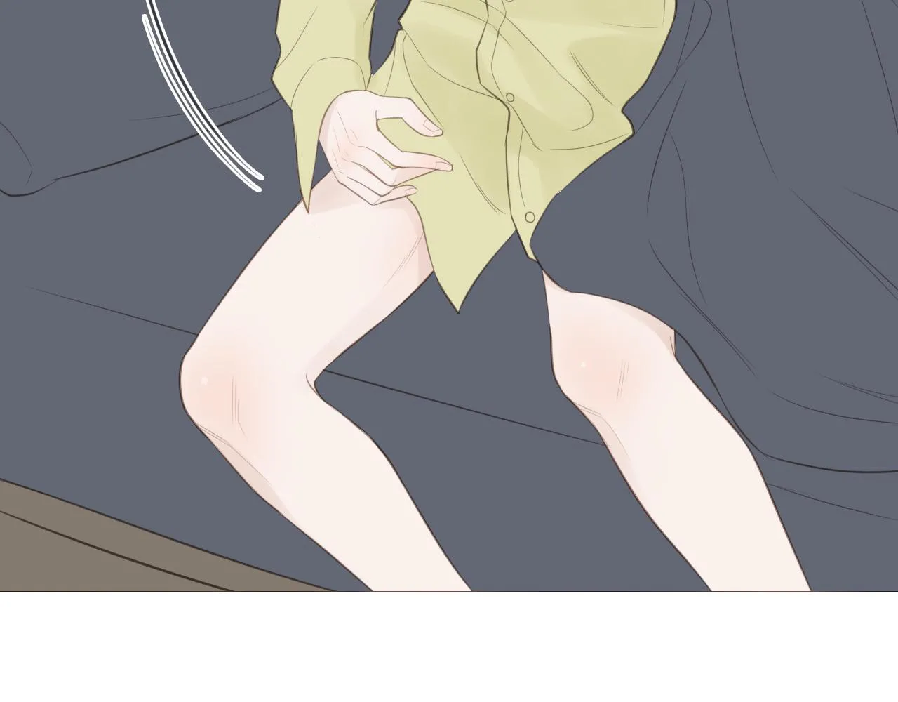初雪的时候一定要和喜欢的人告白漫画,我只是想让你开心1图