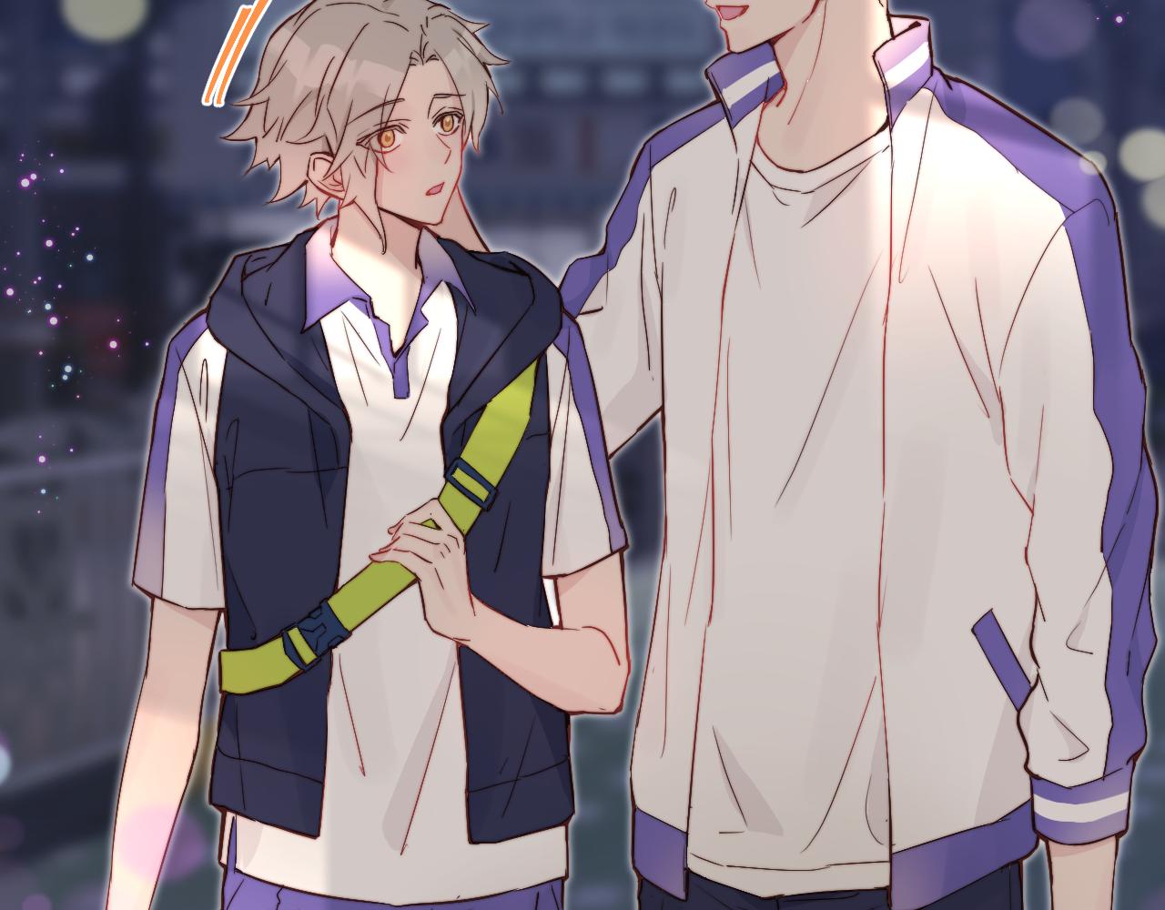 无效表白全集漫画,第15话 可疑的两人1图